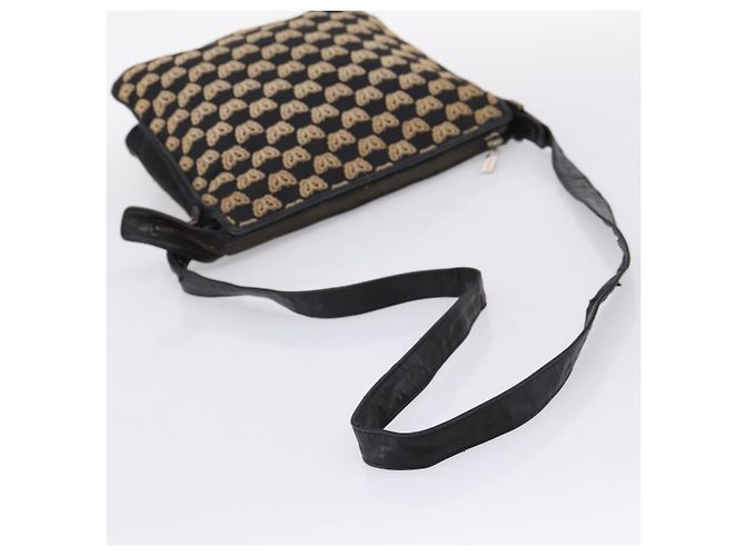 Borsa a tracolla BOTTEGA VENETA Canvas Black Silver Auth bs37102 Nero Argento - vista 7