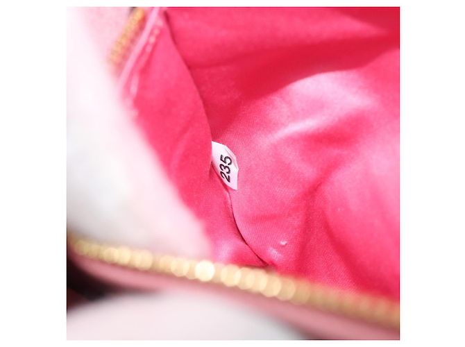 Borsa a tracolla Miu Miu Madras Bijoux in pelle Rosa Oro Auth ka6353V D'oro - vista 12
