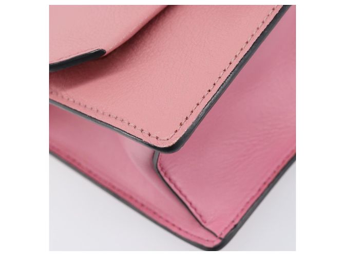 Borsa a tracolla Miu Miu Madras Bijoux in pelle Rosa Oro Auth ka6353V D'oro - vista 16