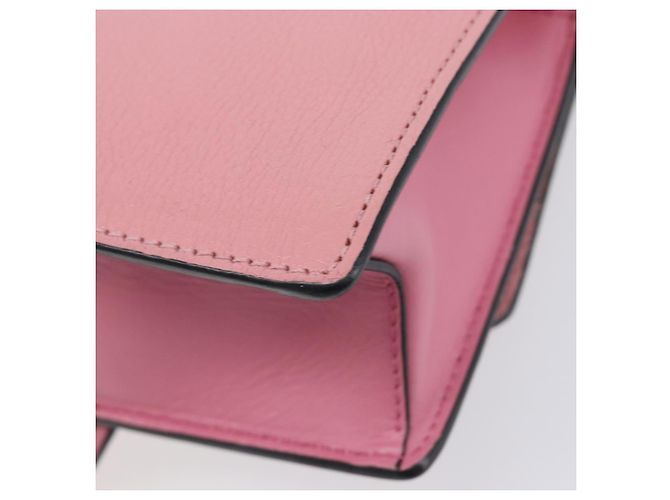 Borsa a tracolla Miu Miu Madras Bijoux in pelle Rosa Oro Auth ka6353V D'oro - vista 17