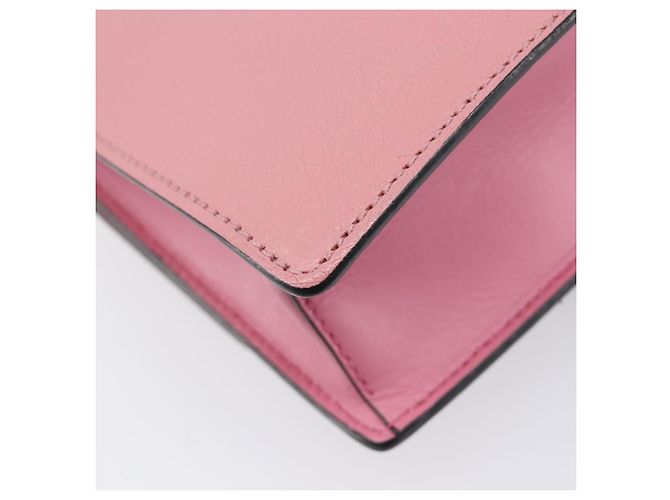 Borsa a tracolla Miu Miu Madras Bijoux in pelle Rosa Oro Auth ka6353V D'oro - vista 18