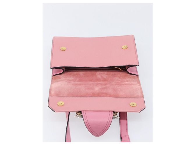 Borsa a tracolla Miu Miu Madras Bijoux in pelle Rosa Oro Auth ka6353V D'oro - vista 22