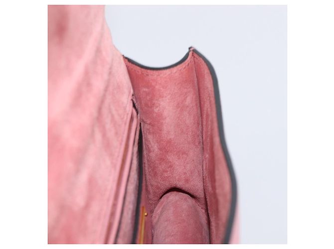 Borsa a tracolla Miu Miu Madras Bijoux in pelle Rosa Oro Auth ka6353V D'oro - vista 24
