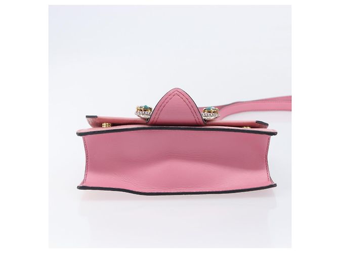 Borsa a tracolla Miu Miu Madras Bijoux in pelle Rosa Oro Auth ka6353V D'oro - vista 5