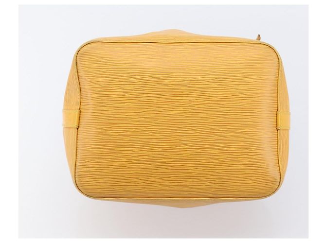 Borsa a tracolla LOUIS VUITTON Epi Petit Noe Gialla M44109 LV Auth ep16236 Giallo - vista 5