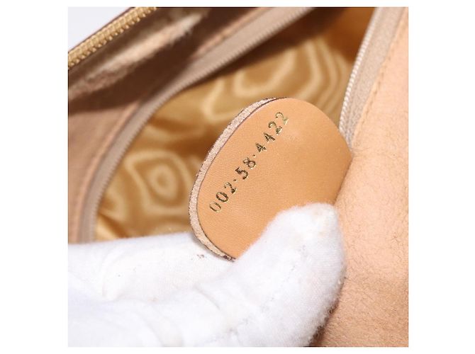 Borsa a mano GUCCI Micro GG Web Sherry Line PVC 2way Beige 002 58 4422 Auth mr2994 - vista 12