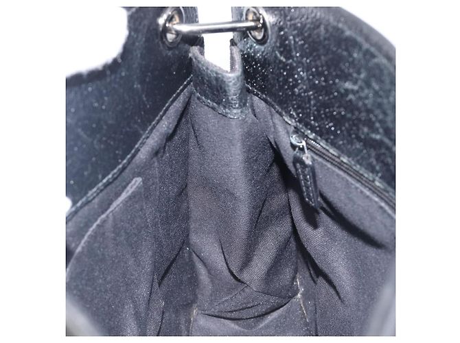 GUCCI GG Canvas Schultertasche Schwarz Silber 120841 Auth 204749A - Ansicht 21