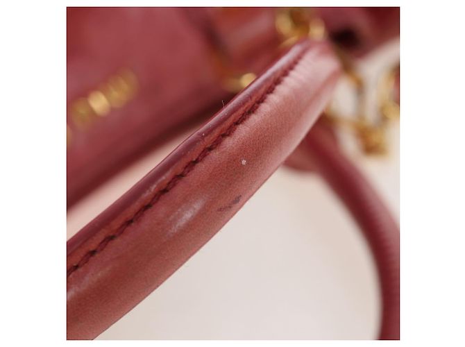 Borsa a mano Miu Miu con fiocco laterale in pelle 2way Pink Gold Auth am12586V Rosa D'oro - vista 7