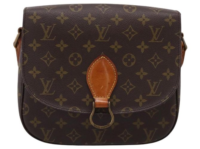 LOUIS VUITTON Monogram Saint Cloud GM Shoulder Bag M51242 LV Auth ep15883 Monograma - vista 13