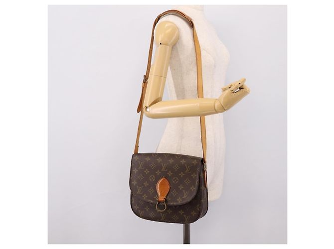 LOUIS VUITTON Monogram Saint Cloud GM Shoulder Bag M51242 LV Auth ep15883 Monograma - vista 29