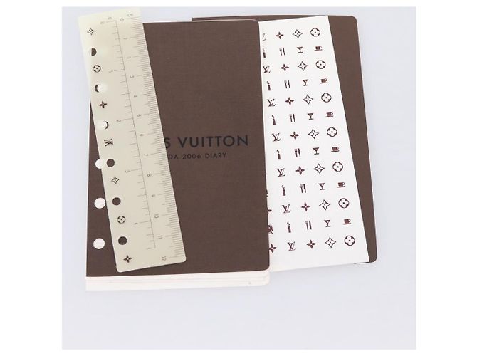LOUIS VUITTON Monogram Multicolor Agenda PM Planner Black R20895 LV Auth mr2920V Nero - vista 24
