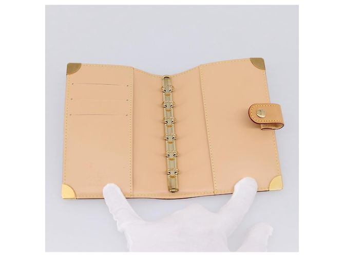 LOUIS VUITTON Monogram Multicolor Agenda PM Planner Black R20895 LV Auth mr2920V Nero - vista 8