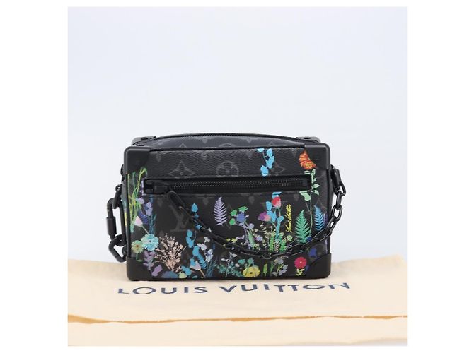LOUIS VUITTON Monogram Eclipse Foliage Mini Soft Trunk Bag M69072 Auth 202698SM Monogramm - Ansicht 12