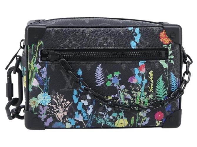 LOUIS VUITTON Monogram Eclipse Foliage Mini Soft Trunk Bag M69072 Auth 202698SM Monogramm - Ansicht 13
