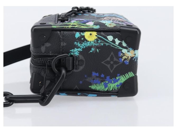 LOUIS VUITTON Monogram Eclipse Foliage Mini Soft Trunk Bag M69072 Auth 202698SM Monogramm - Ansicht 4