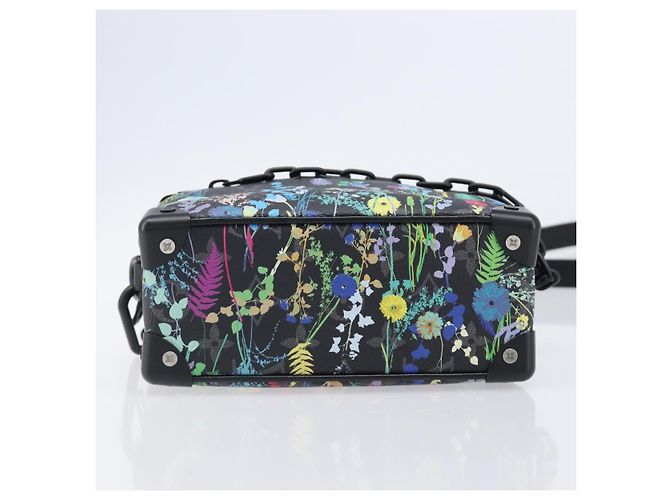 LOUIS VUITTON Monogram Eclipse Foliage Mini Soft Trunk Bag M69072 Auth 202698SM Monogramm - Ansicht 5