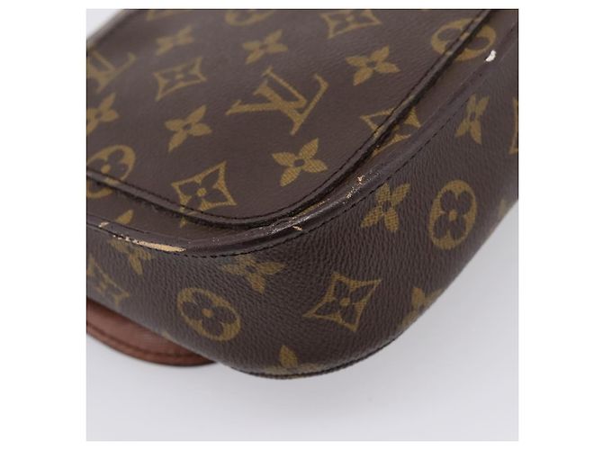 LOUIS VUITTON Monogram Saint Cloud MM Shoulder Bag M51243 LV Auth mr2919 Monogramma - vista 19