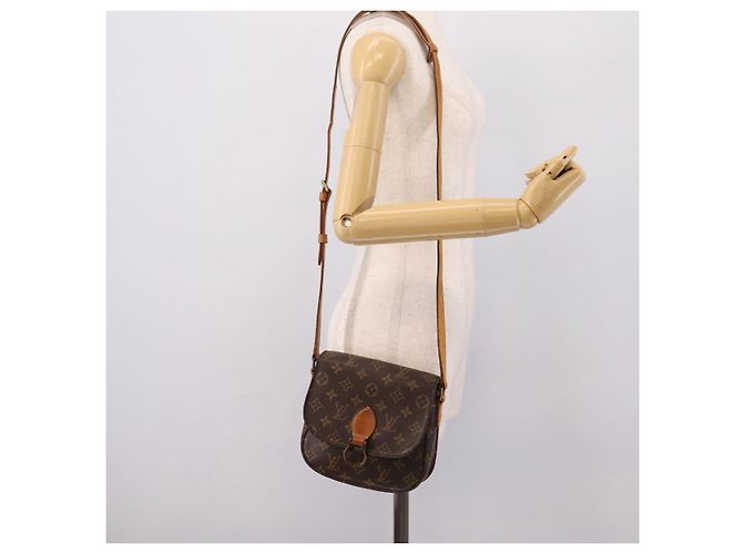 LOUIS VUITTON Monogram Saint Cloud MM Shoulder Bag M51243 LV Auth mr2919 Monogramma - vista 29