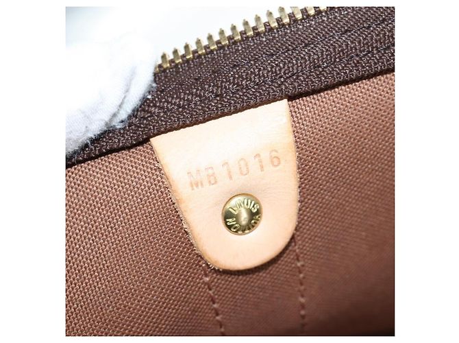 LOUIS VUITTON Monogram Keepall Bandouliere 60 Boston Bag M41412 LV Auth 203164V Monograma - vista 11