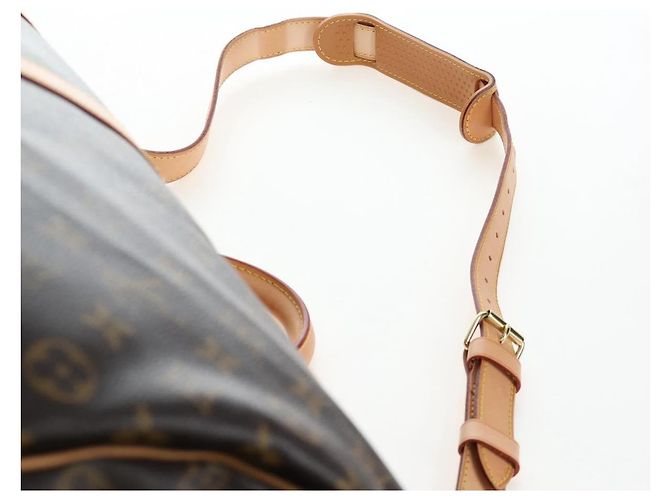 LOUIS VUITTON Monogram Keepall Bandouliere 60 Boston Bag M41412 LV Auth 203164V Monograma - vista 20
