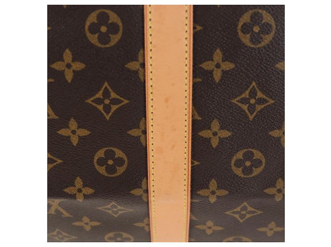 LOUIS VUITTON Monogram Keepall Bandouliere 60 Boston Bag M41412 LV Auth 203164V Monograma - vista 3