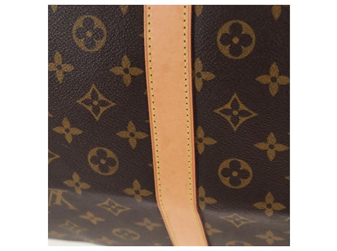 LOUIS VUITTON Monogram Keepall Bandouliere 60 Boston Bag M41412 LV Auth 203164V Monograma - vista 4