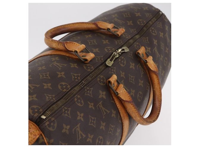 LOUIS VUITTON Monogram Keepall 50 Boston Bag M41426 LV Auth 200517 Monogramm - Ansicht 8