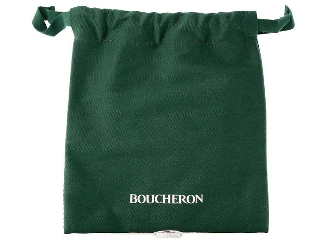 BOUCHERON - Quatre Radiant Boucheron Ehering aus Weißgold und Diamanten (T47) Silber - Ansicht 5