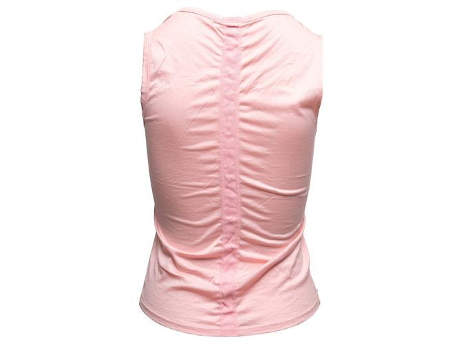 Top senza maniche rosa Gucci con scollo a V Taille US S - vista 3