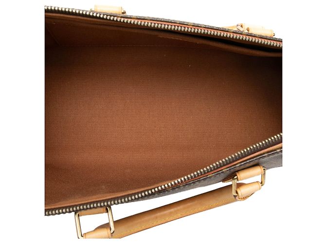 Bolsa de mão Louis Vuitton Monogram Popincourt Castanha Marrom - vista 4