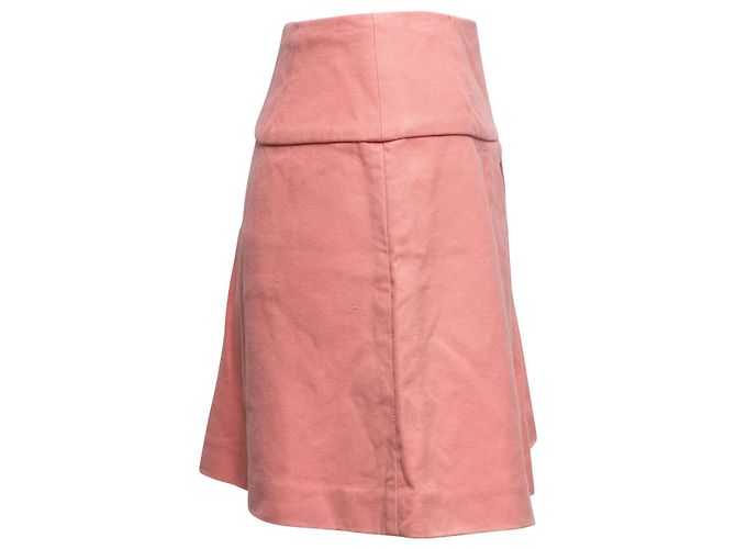 Miu Miu plissierter Minirock rosa Größe IT 38 Pink - Ansicht 2