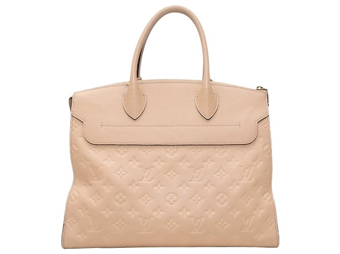 Bolsa Louis Vuitton MM com Alça de Mão Bege - vista 4