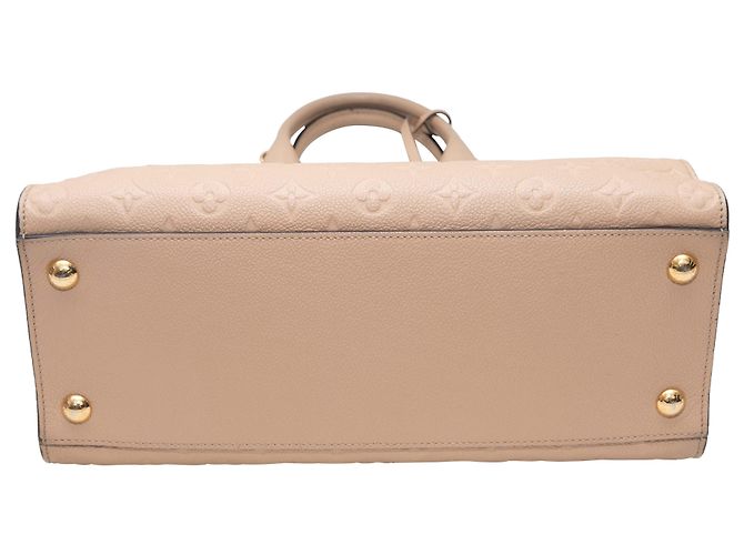 Bolsa Louis Vuitton MM com Alça de Mão Bege - vista 5