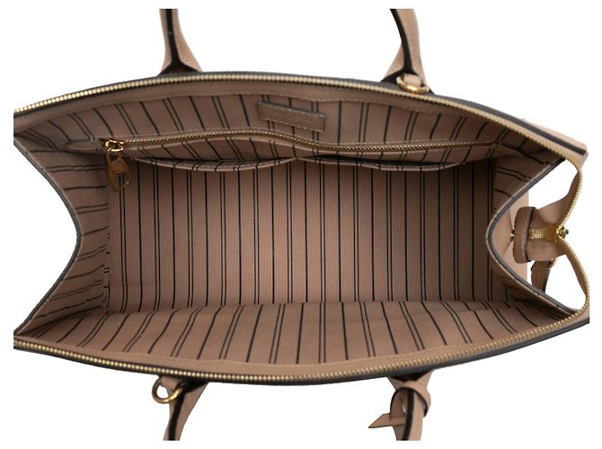 Bolsa Louis Vuitton MM com Alça de Mão Bege - vista 6