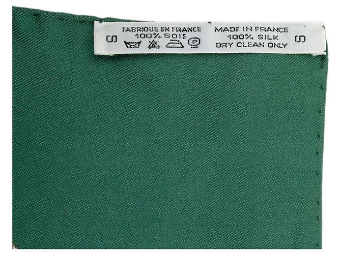 Lenço de seda Multi Hermès Les Tambours 90 Multicor - vista 7