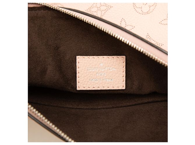 Bolsa Louis Vuitton Monogram Mahina Babylone Chain BB Rosa - vista 5