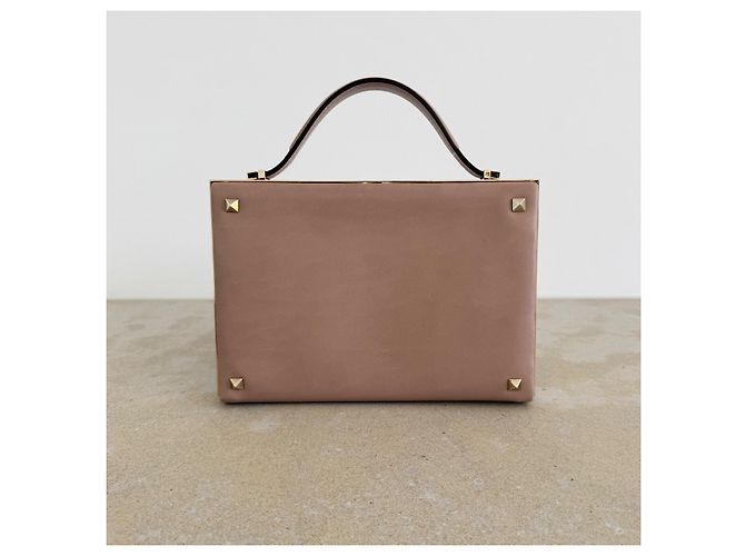 Valentino Garavani Rockstud Box Bag - Sfilata Autunno 2010 Beige - vista 3