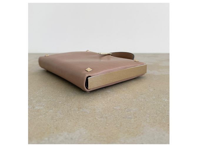 Valentino Garavani Rockstud Box Bag - Sfilata Autunno 2010 Beige - vista 4