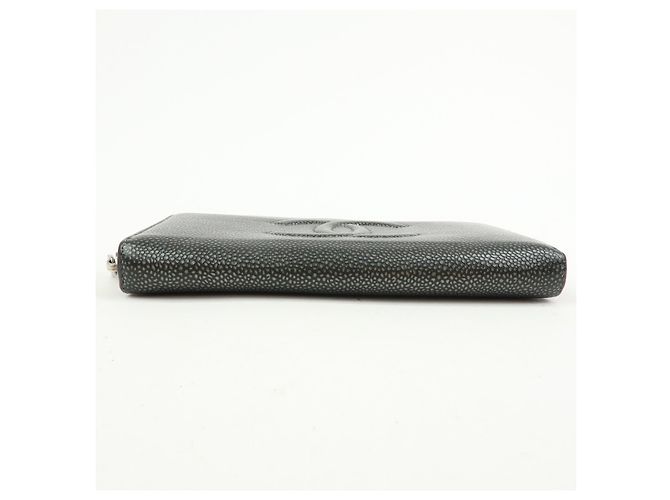 Chanel Vintage Timeless Zip Leather Metallic - view 5