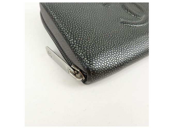 Chanel Vintage Timeless Zip Leather Metallic - view 6