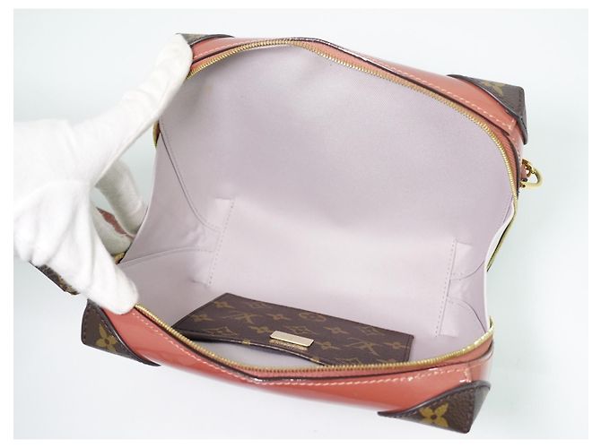 Louis Vuitton Venice Vernis avec Monogram Canvas Rose - vue 5