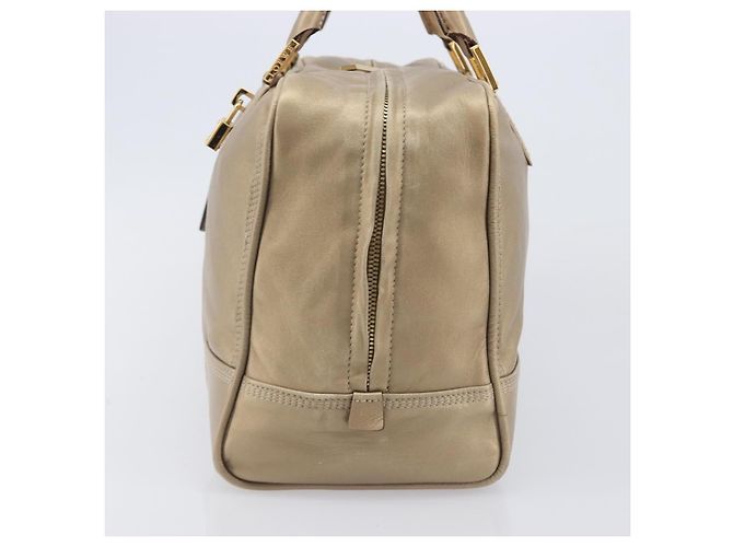 Loewe Amazona Leather 35 Dourado - vista 3