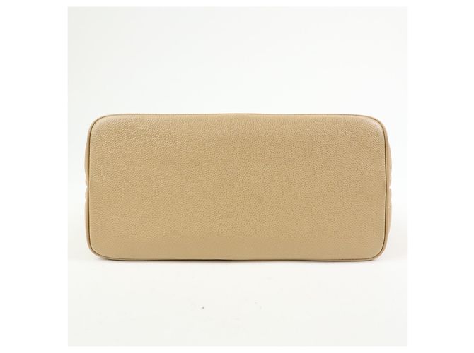 Chanel Medallion Quilted Lambskin Bege - vista 5
