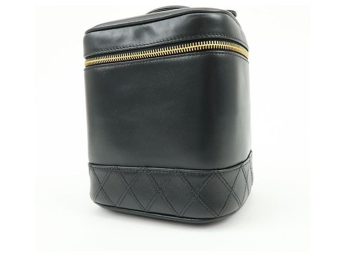 Chanel Vanity Leather Schwarz - Ansicht 3