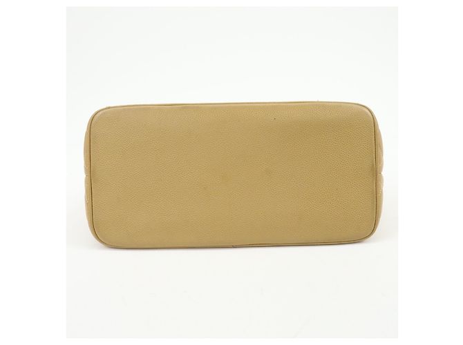 Chanel Medallion Quilted Lambskin Bege - vista 5