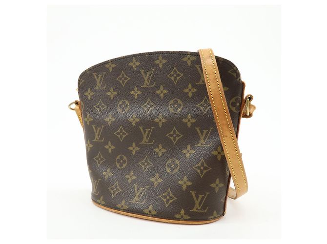 Louis Vuitton Drouot Monogram Canvas Braun - Ansicht 3