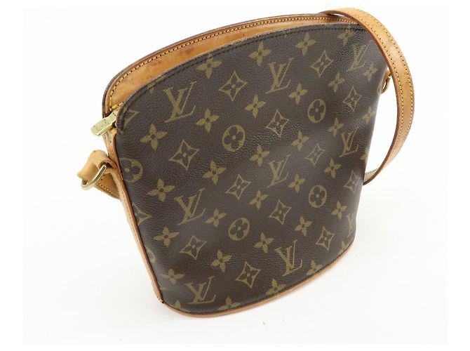 Louis Vuitton Drouot Monogram Canvas Braun - Ansicht 4