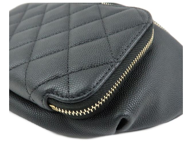 Chanel Business Affinity Waist Quilted Caviar Medium Schwarz - Ansicht 5
