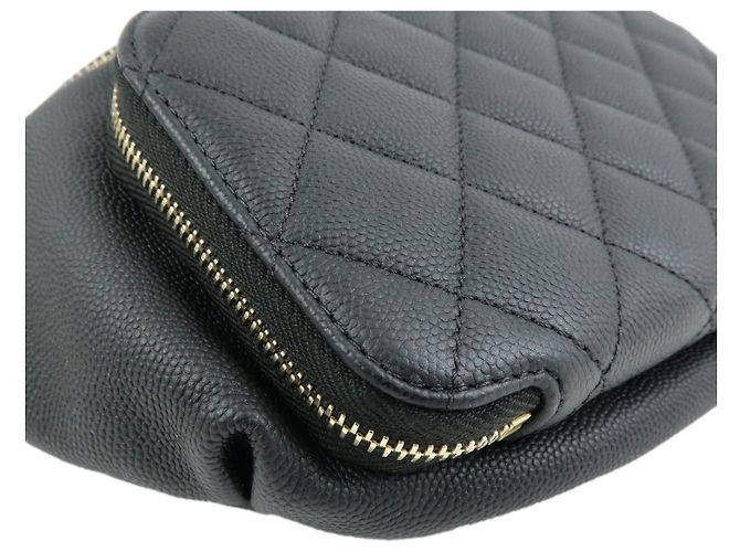 Chanel Business Affinity Waist Quilted Caviar Medium Schwarz - Ansicht 6