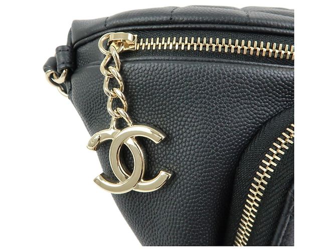Chanel Business Affinity Waist Quilted Caviar Medium Schwarz - Ansicht 7